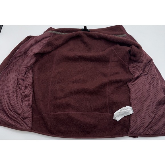 PATAGONIA Retro Pile Brown FLEECE Three Pockets Full Zip Jacket Mens Medium - Picture 5 of 8